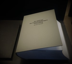 Book with prisoner's names Flossenbürg 